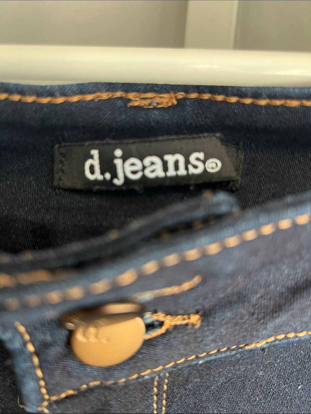 d. jeans Dark Blue Ankle Crop Skinny Jeans - Picture 2 of 16